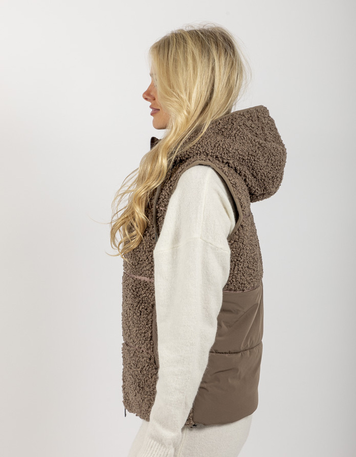 Oakwood bodywarmer taupe