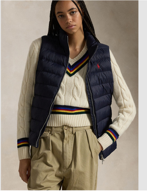 Ralph Lauren Dames bodywarmer marine