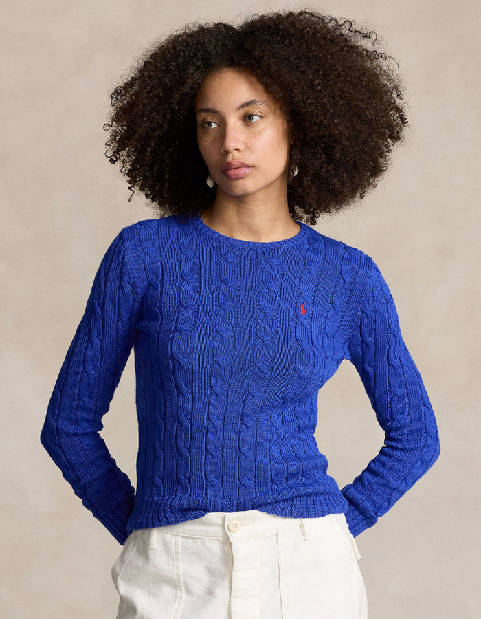 Ralph Lauren Dames lange mouw pull blauw