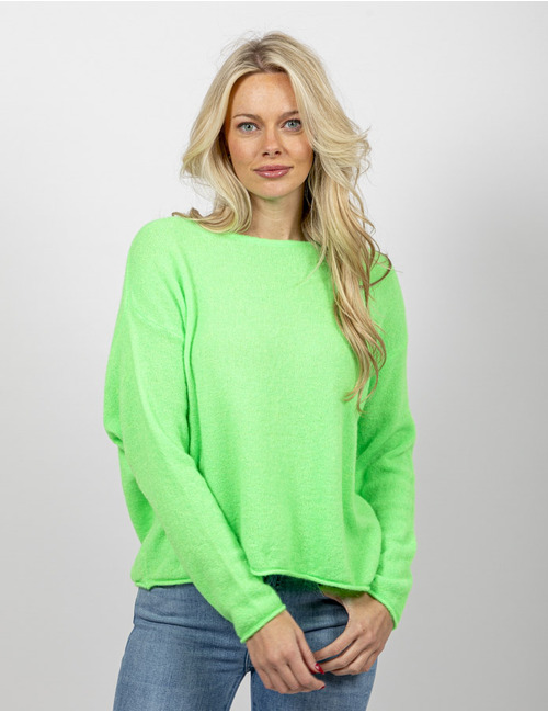 Mika Elles lange mouw pull groen