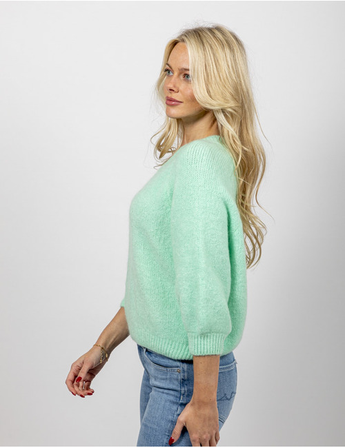 Mika Elles lange mouw pull groen