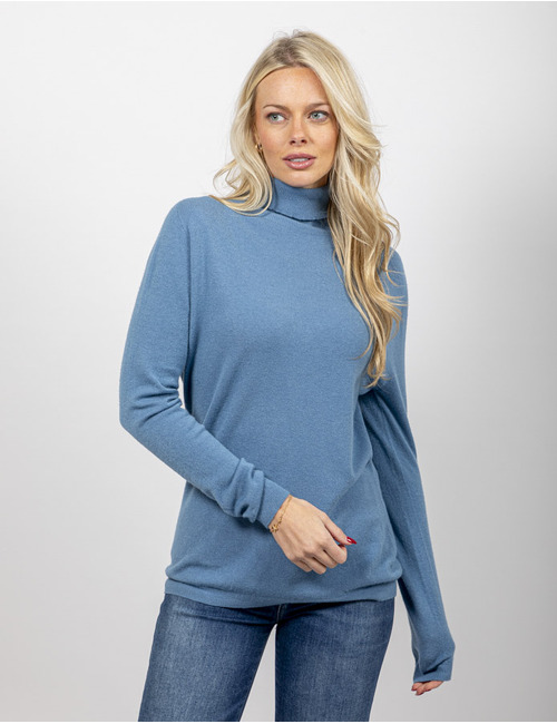 Max & Enjoy lange mouw pull blauw