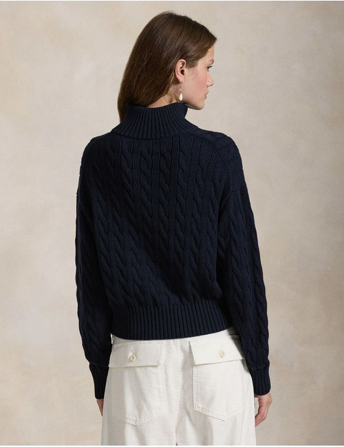 Ralph Lauren Dames lange mouw pull marine