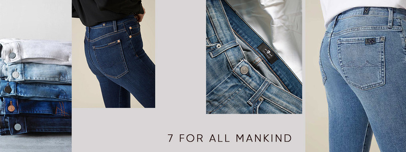 Publiciteit grijs Berg kleding op 7 For All Mankind kleding online kopen bij Fashion Team