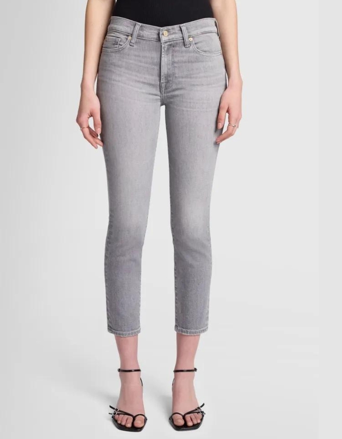 7 For All Mankind regular fit jeans grijs