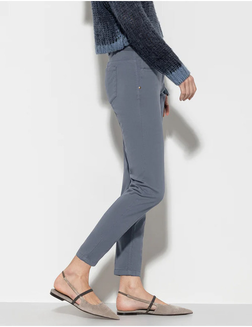 Luisa Cerano 5-pocket broek blauw