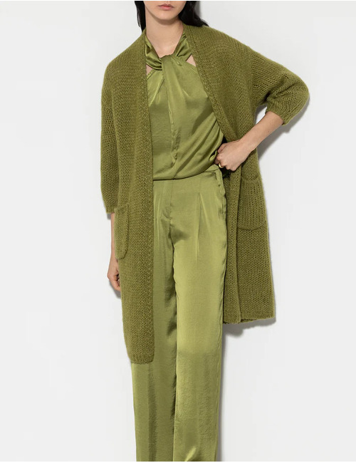 Luisa Cerano gilet groen