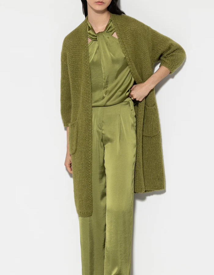 Luisa Cerano gilet groen