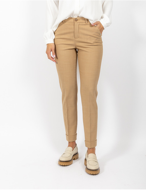 Xandres geklede broek beige