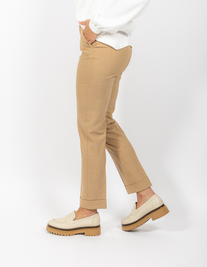 Xandres geklede broek beige