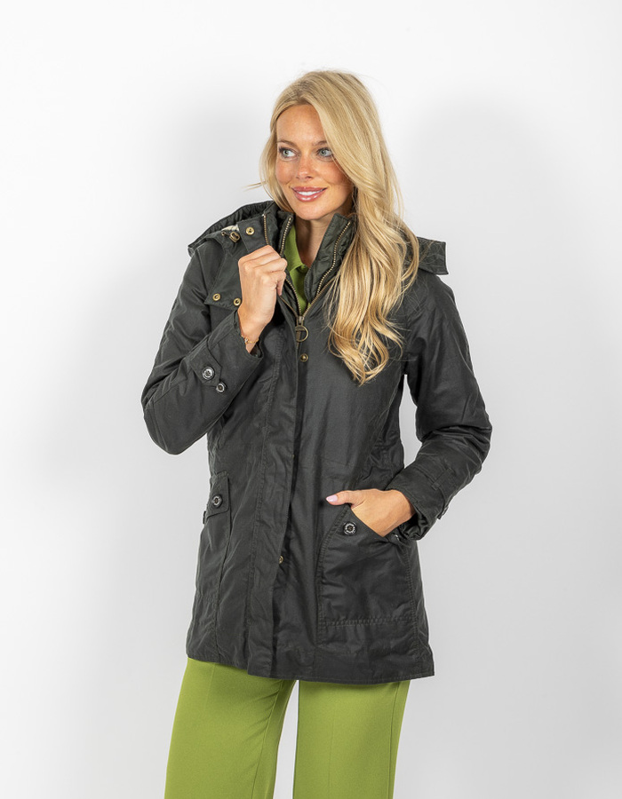 Barbour regenjassen kaki