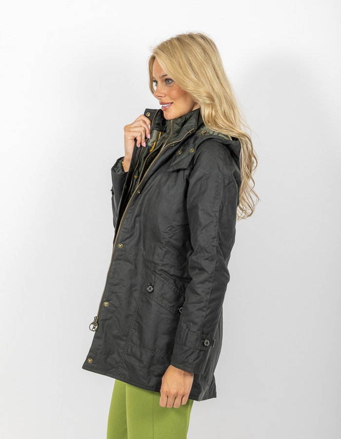 Barbour regenjassen kaki