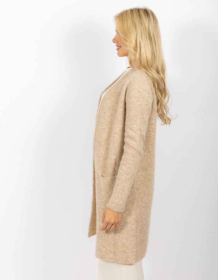 Ramona lange mouw pull beige