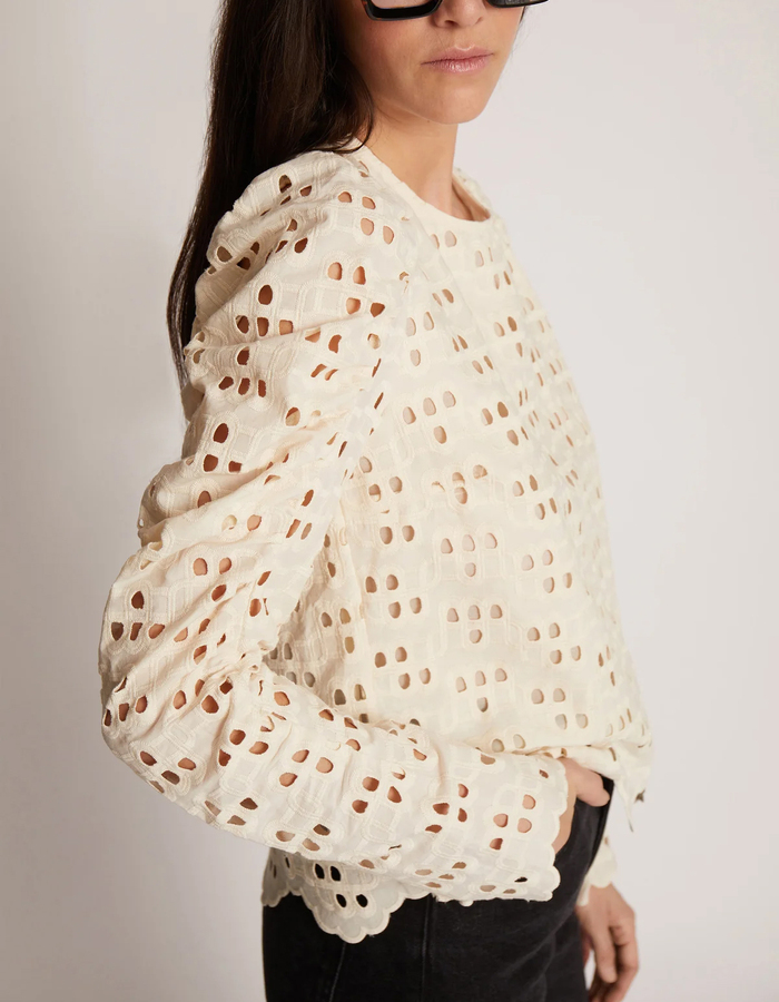 Munthe lange mouw pull beige