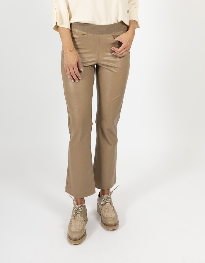 Cambio broek met elatische band camel