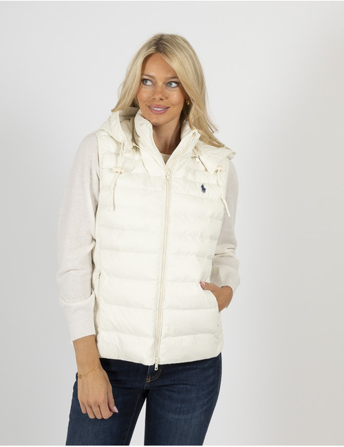 Ralph Lauren Dames bodywarmer ecru