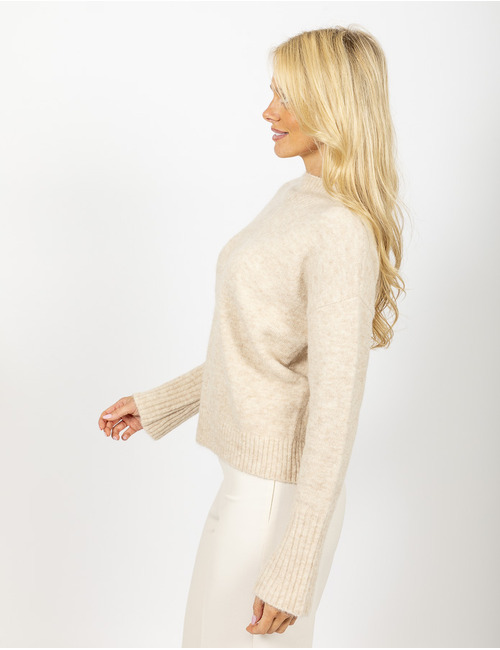 Oscar The Collection lange mouw pull beige