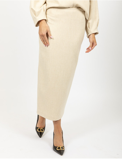 Oscar The Collection midi rok beige