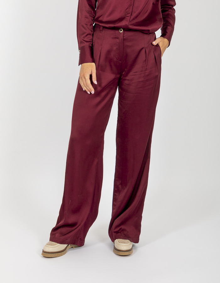 Due Amanti geklede broek bordeaux