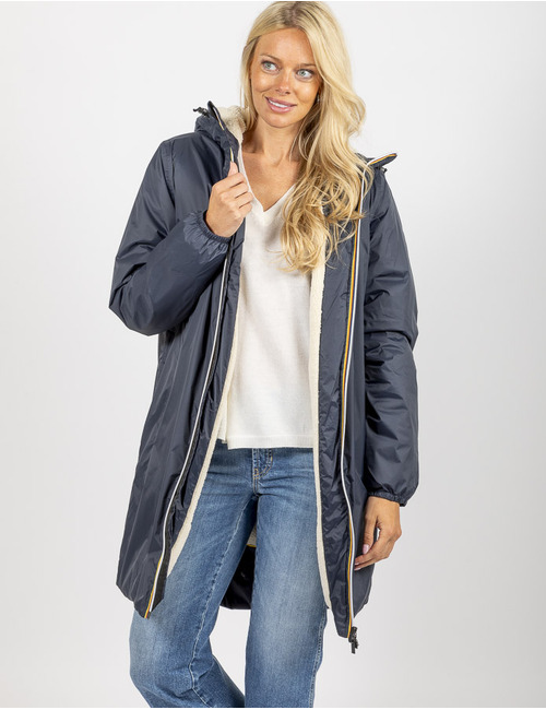 Kway regenjas marine