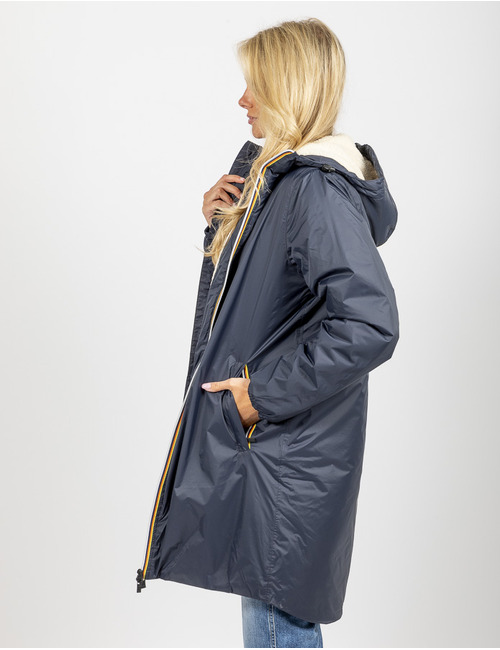 Kway regenjas marine