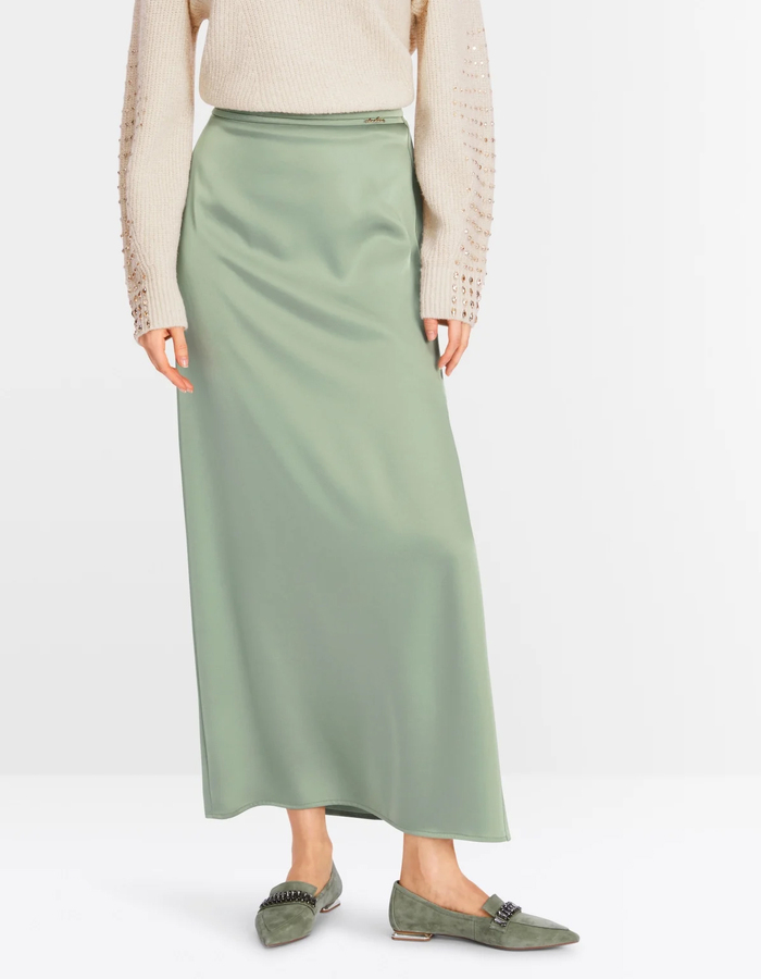 Marccain lange rok groen