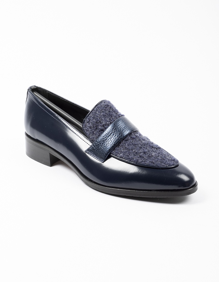 Pertini mocassin blauw