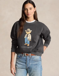 Ralph Lauren Dames lange mouw sweater zwart