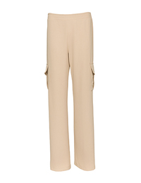 Due Amanti broek recht beige