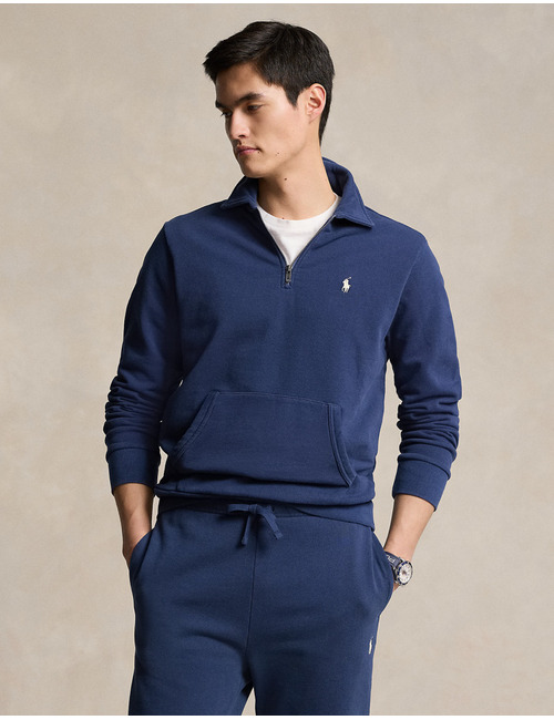 Loopback Fleece Quarter-Zip Sweatshirt