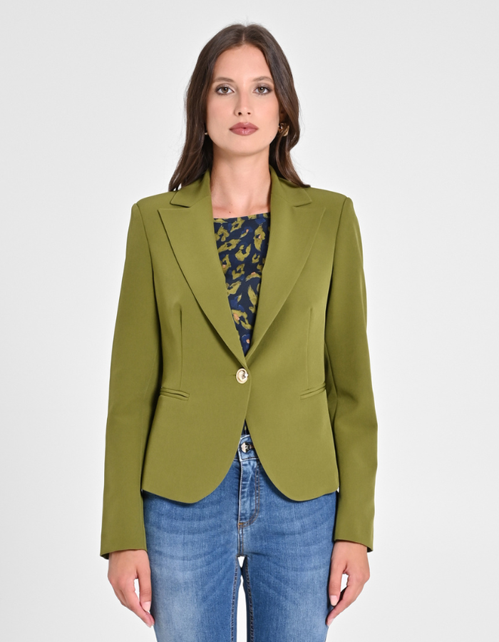 Rinascimento blazer groen