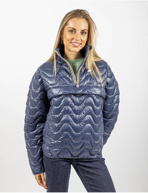 Kway regenjas blauw