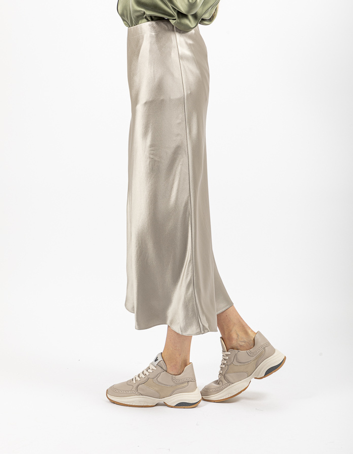 Herzen's midi rok beige