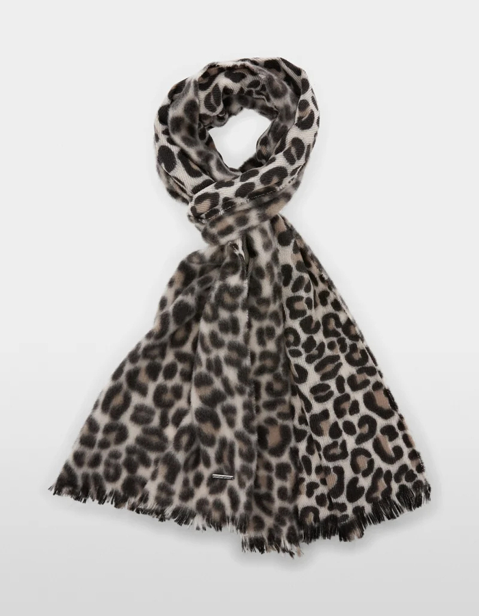 Marccain sjaals leopard