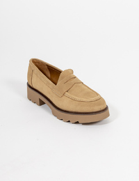 Ctwlk mocassin met hak beige