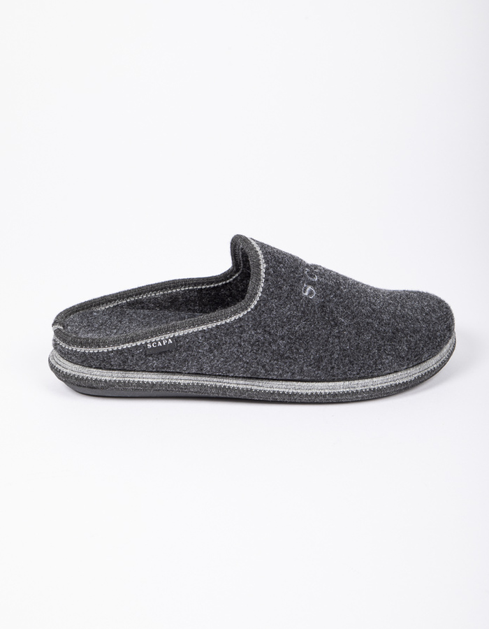 Scapa Heren slip on grijs