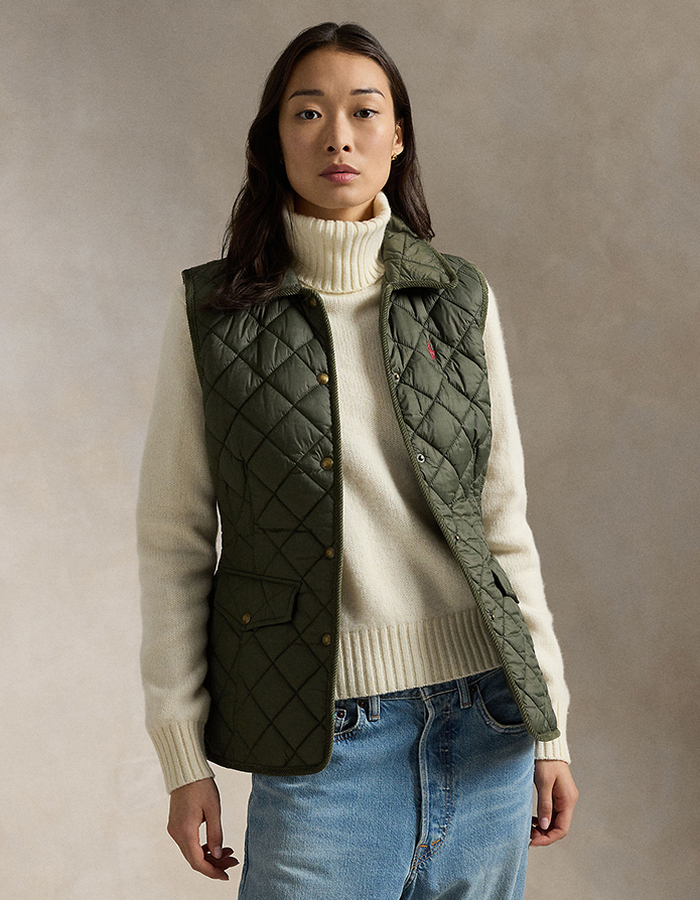 Ralph Lauren Dames bodywarmer groen