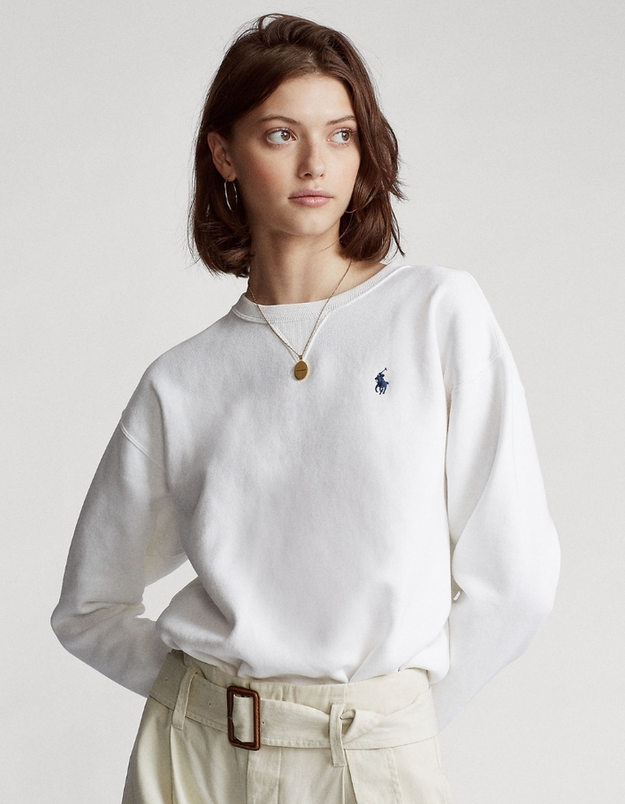 Ralph Lauren Dames lange mouw pull wit