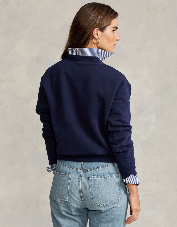 Ralph Lauren Dames lange mouw pull blauw