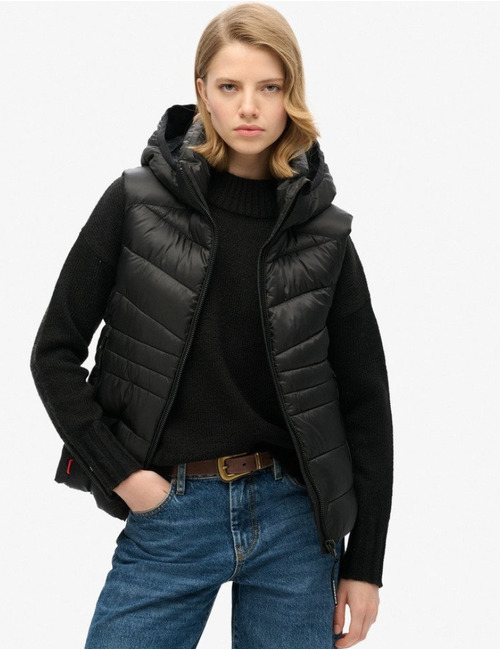 Superdry regenjassen zwart