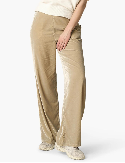 Aimee The Label broek met elatische band beige