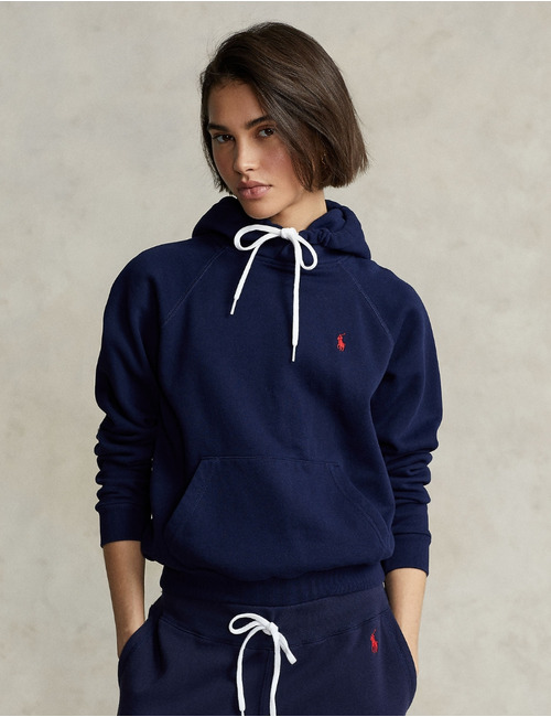 Ralph Lauren Dames sweater met kap blauw