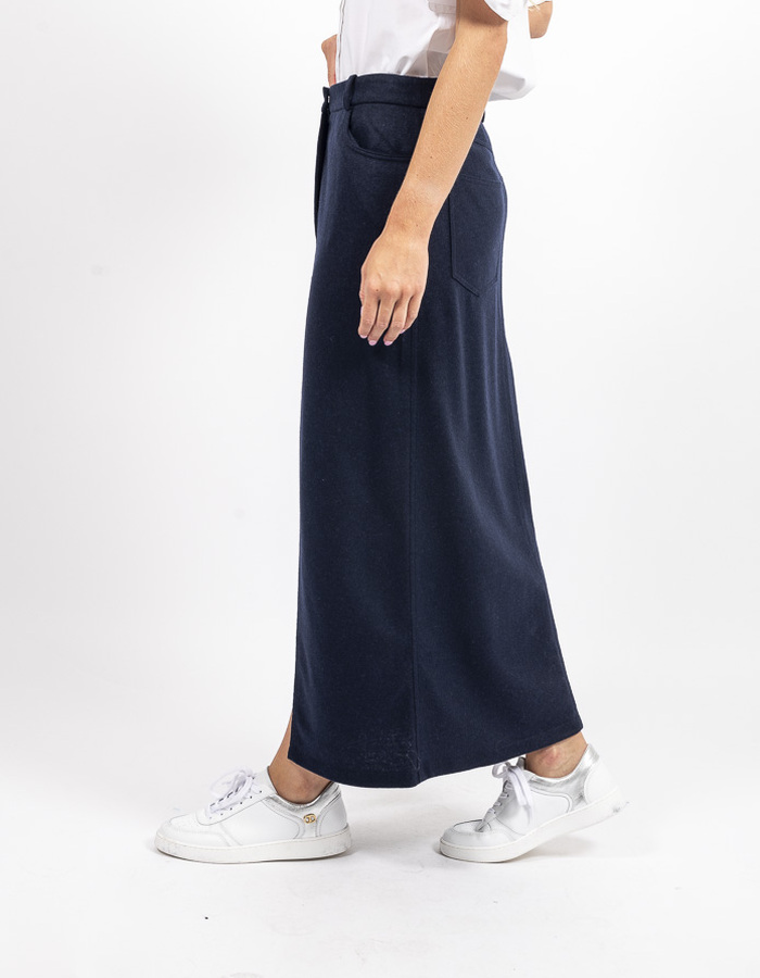 Liviana Conti midi rok marine