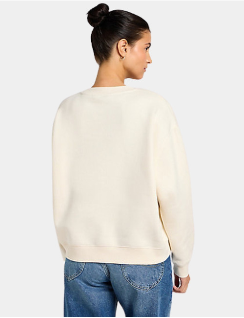 Lee Wrangler lange mouw sweater ecru