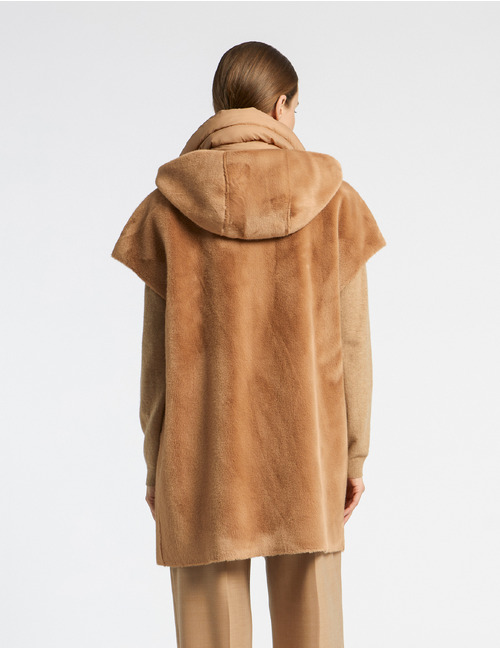 Xandres poncho camel