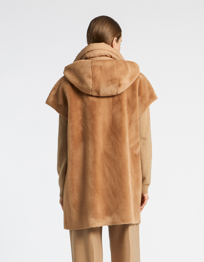 Xandres poncho camel