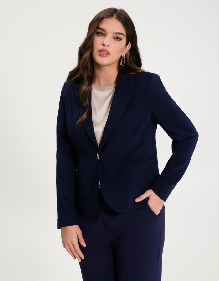 Rinascimento blazer blauw